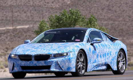 Шпионские снимки BMW i8